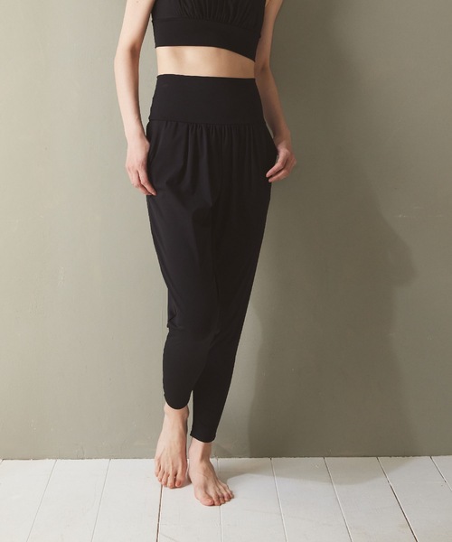 パンツ サルエルパンツ ヨガウェア フィットネスウェア ボトム Yoga wear bottom