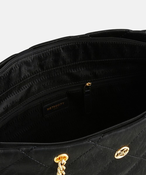 トートバッグ (オンライン専用) ラルゴバッグ(Largo Bag) ダイヤ キルティング XL ホーボーバッグ レディースの画像