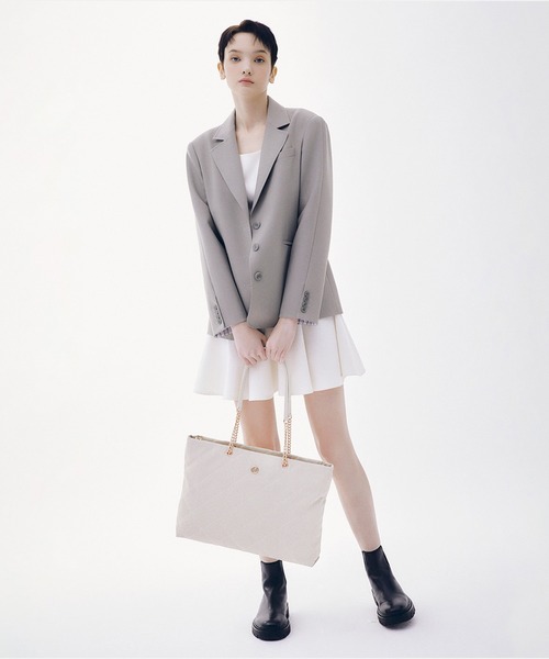 トートバッグ (オンライン専用) ラルゴバッグ(Largo Bag) ダイヤ キルティング XL ホーボーバッグ レディースの画像