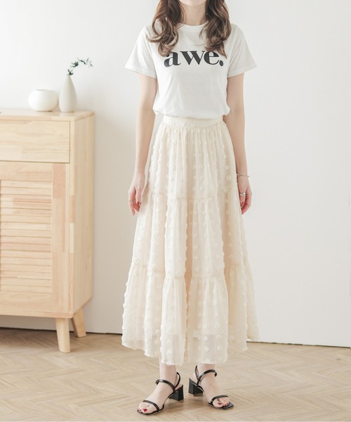 SUGAR BISKET スカート ドットジャガードスカート : ZOZOTOWN Yahoo!店  