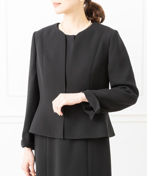 CARETTE（カレット） セットアップ 洗える ブラックフォーマル ノー