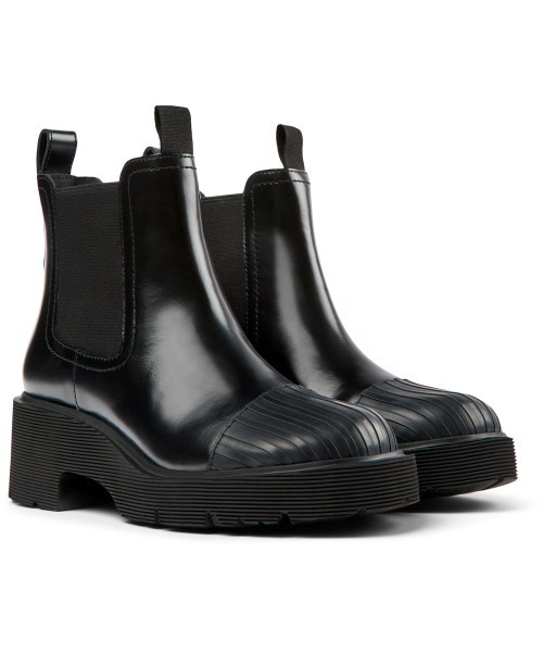 雨の日OK CAMPER カンペール Milah HYDROSHIELD ブーツ Milah Black Boots for Women - Spring/Summer collection