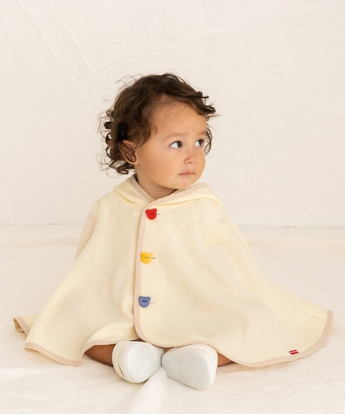 【美品】サーカスサーカス ポンチョ オーナー用 MOM 聖母マリアのメキシカンポンチョ。エレガントなポンチョ。伝統的な花柄