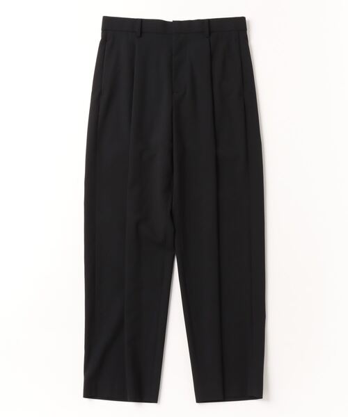 N*E様 ATON ブラック　スラックス　02 ATON スラックス (エイトン)HIGH TWIST WOOL | WIDE PANTS