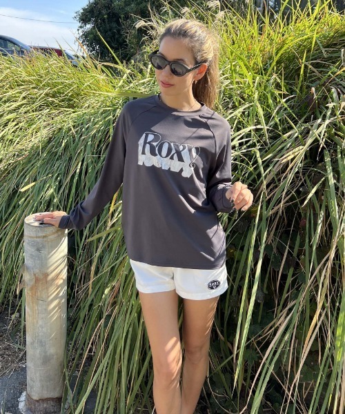 ラッシュガード ROXY Women's Rash Guard WT958MRX 5008715530 ROXY] Roxy Women's Loose Fit Hoodie Rash Guard☆人気