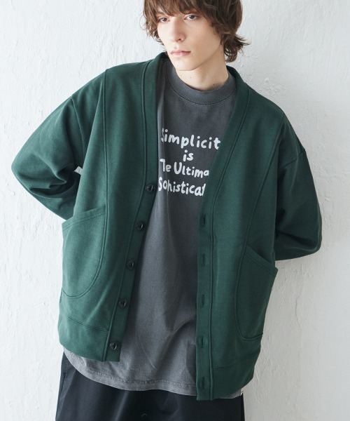 rehacer（レアセル） カーディガン Wakayama Big Pocket Cardigan