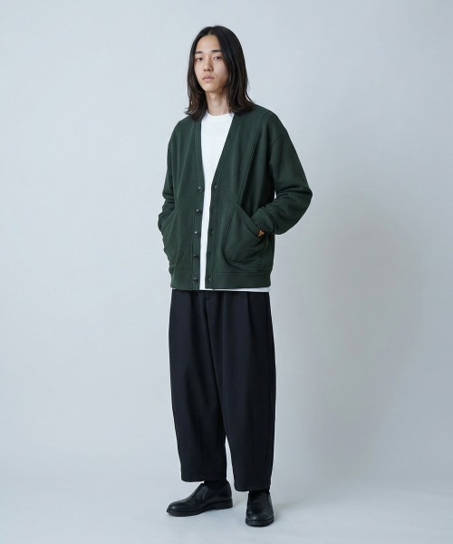 rehacer（レアセル） カーディガン Wakayama Big Pocket Cardigan