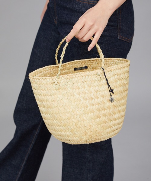 OJO DE MEX（オホデメックス） かごバッグ カゴバッグ Rollo palma