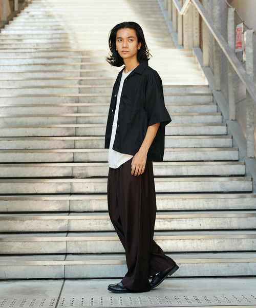 JOURNAL STANDARD TRモダン　ワイドスラックス　Mサイズ JOURNAL STANDARD スラックス TRモダン ワイドスラックス メンズ
