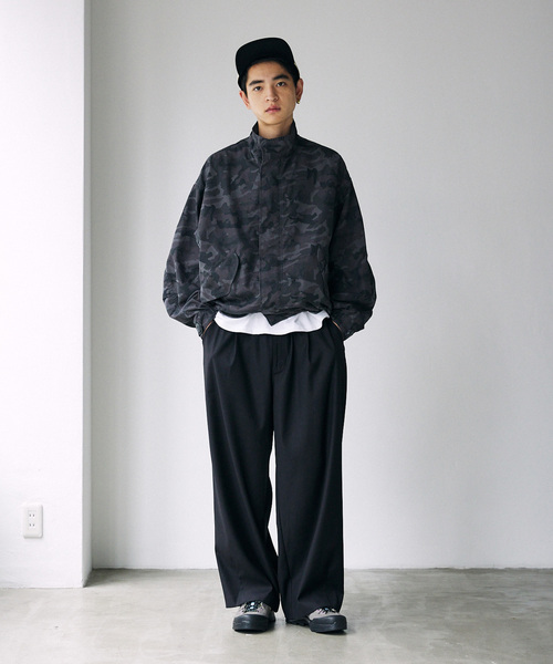 JOURNAL STANDARD スラックス TRモダン ワイドスラックス メンズ