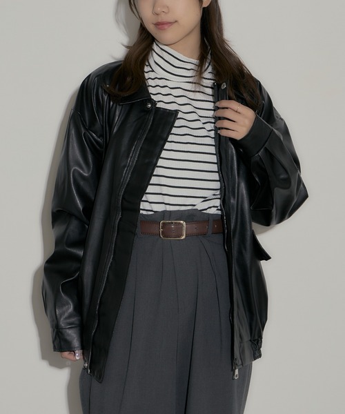 H.TOKYO ブルゾン アウター 「自分サイズがきっと見つかる！」ソフトな