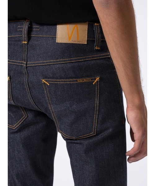 ヌーディージーンズGRIM TIM NAVY CRISP W30 L30 Grim Tim - Navy Crisp – Feature