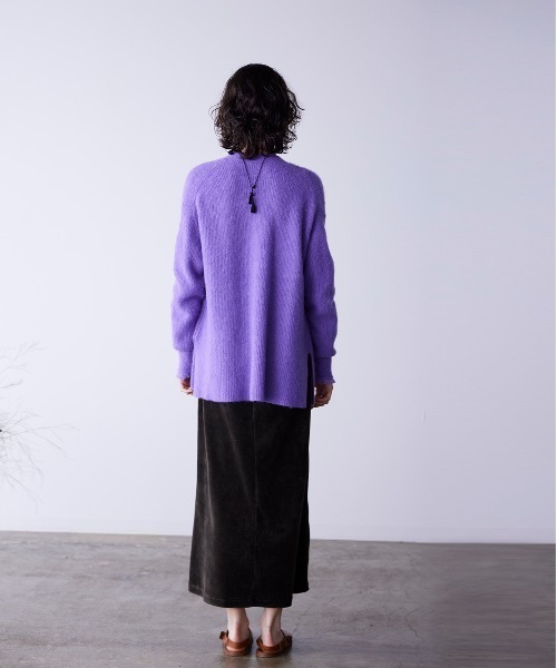 WALANCE（ワランス） カーディガン アルパカリブニットカーディガン