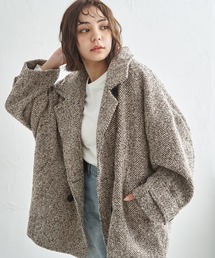 ☆notch.by yuiヘリンボーンPコート☆新品 notch. ピーコート pコート 「 notch.by yui 」Re arrival 2025AW