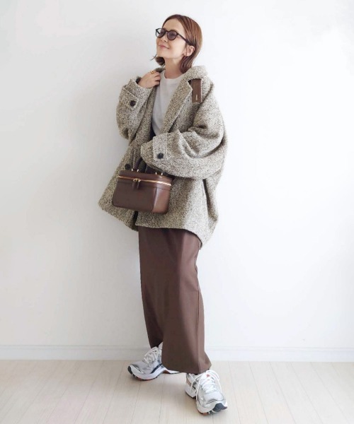 【新品 タグ付き】 notch.by yui ヘリンボーンＰコート M 9号 notch.by yui 】ヘリンボーンPコート,notch.| TOKYO DESIGN CHANNEL