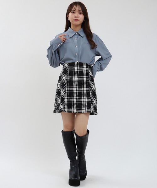 ASTORIA ODIER ブラウス シャツ ウエスタンシャツ レディース
