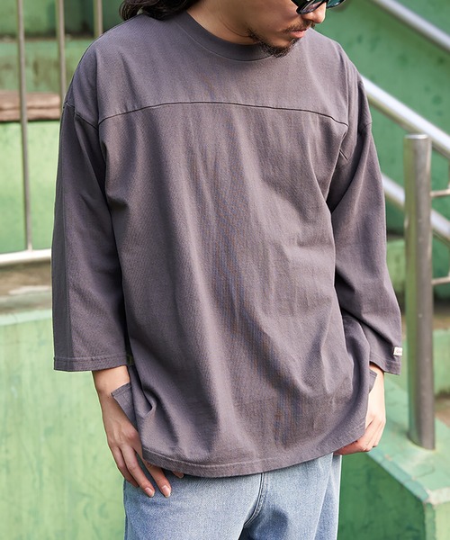 Goodwear（グッドウェア） tシャツ 七分袖フットボールTシャツ メンズ