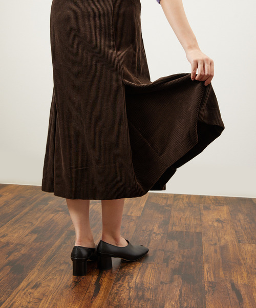ジェーンスミス　マーメイドスカート JANESMITH スカート ジェーンスミス / MERMAID TUCK SK CORDUROY