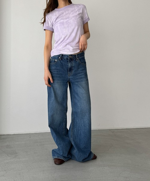 CANAL JEAN tシャツ 2枚セット CANAL JEAN tシャツ Miller レーヨンパイルTee レディース