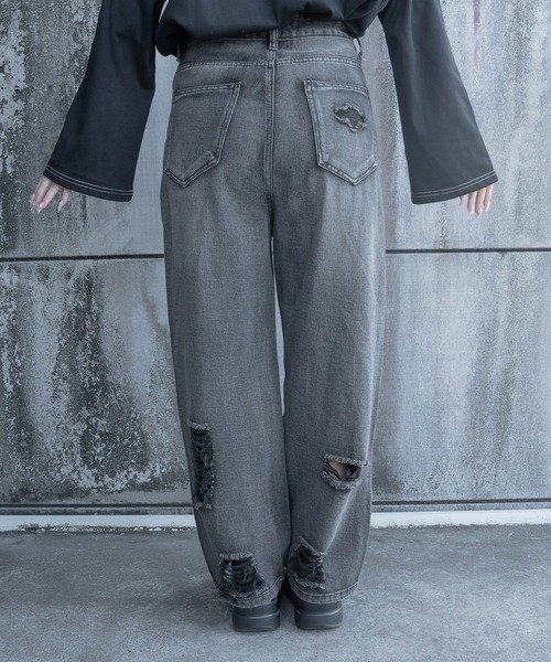 Pal elfy ジーンズ デニム デニムパンツ ダメージデニムパンツ
