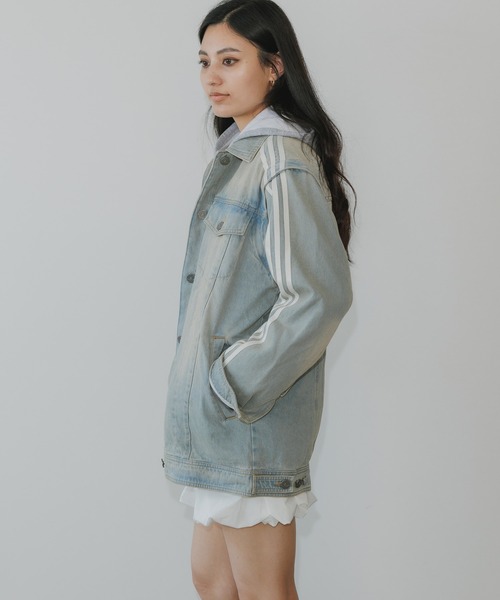 新品　アディダス　デニム　ジャケット adidas × KSENIASCHNAIDER デニムジャケット / アディダス