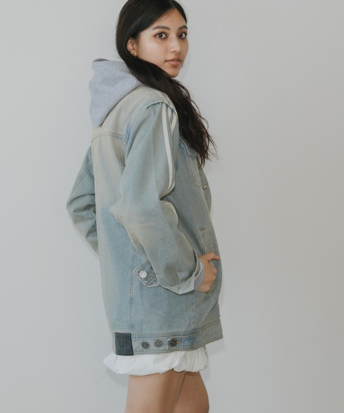 adidas（アディダス） デニムジャケット gジャン ADILENIUM SEASON