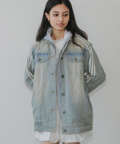 アディダス デニムジャケット adidas × KSENIASCHNAIDER デニムジャケット / アディダス