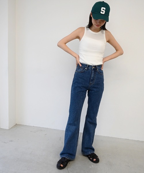 CANAL JEAN 「CANAL JEAN」 ブーツカットデニムパンツ SMALL