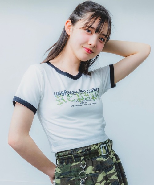 repipi armario（レピピアルマリオ） tシャツ 「吸水速乾」カモフラ
