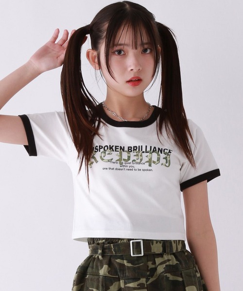repipi armario（レピピアルマリオ） tシャツ 「吸水速乾」カモフラ