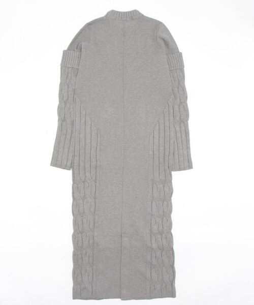 UN3D.アンスリード3パーツスリーブニットワンピース36 UN3D.（アンスリード）の「3パーツスリーブニットワンピース