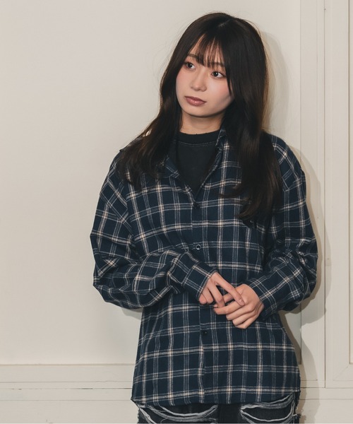 madrepadre ブラウス シャツ ユニセックスオーバーサイズ