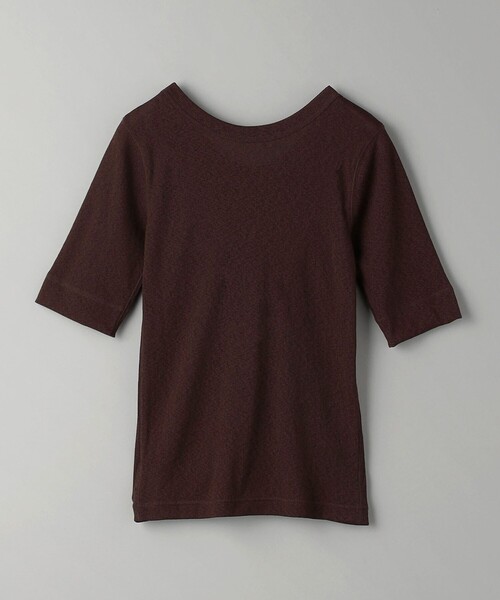 tシャツ コンパクト テレコカットソープルオーバー -2WAY- レディース