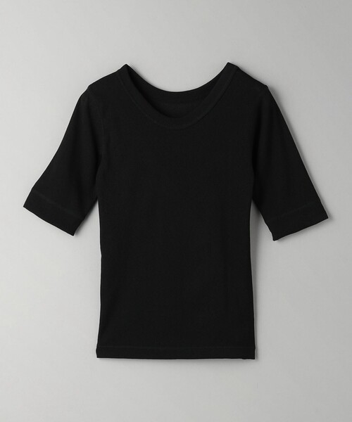 tシャツ コンパクト テレコカットソープルオーバー -2WAY- レディース