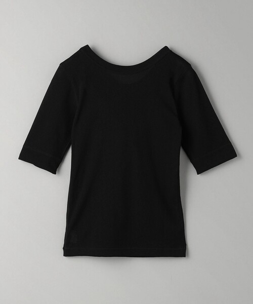 tシャツ コンパクト テレコカットソープルオーバー -2WAY- レディース