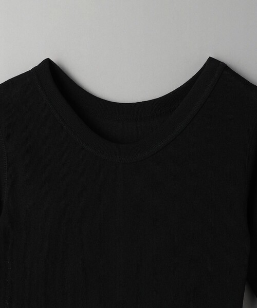 tシャツ コンパクト テレコカットソープルオーバー -2WAY- レディース