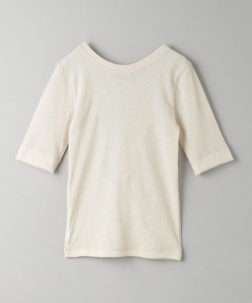 tシャツ コンパクト テレコカットソープルオーバー -2WAY- レディース