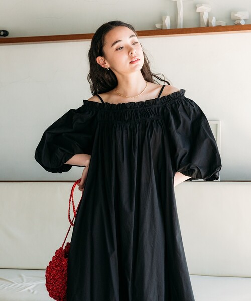 handmadeインド綿エスニックギャザーワンピースfree五分袖 handmadeインド綿エスニックギャザーワンピースfree - メルカリ