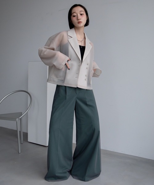 アトリエダンタン Berg ショートジャケット テーラードジャケット Atelier d´antan Berg ショートジャケット