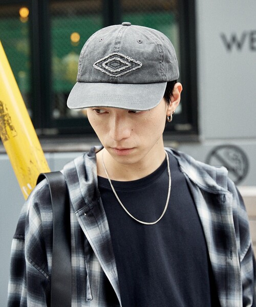 umbro キャップ 帽子 UMBRO/アンブロ 別注 UMBRO ダメージ