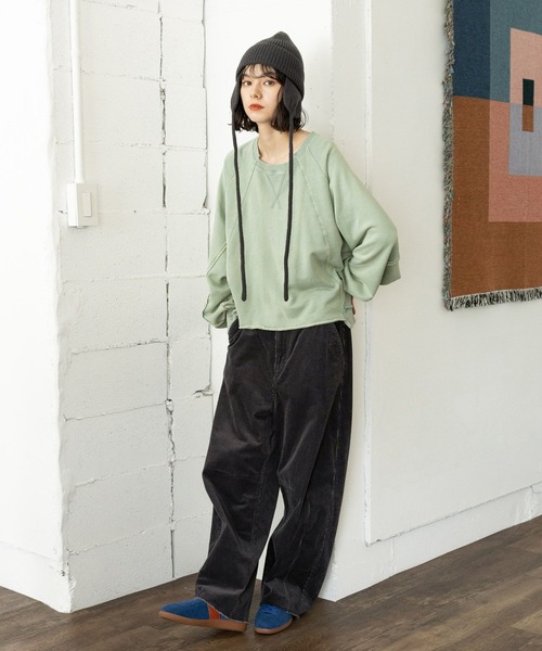 [niko and...] тренировочный cut and sewn LARGE слоновая кость женский 