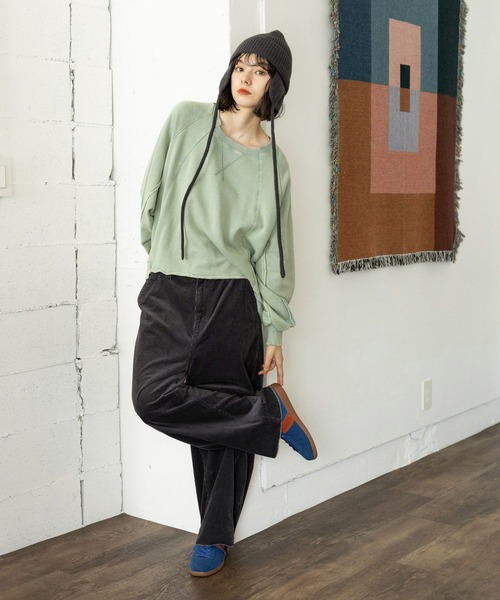 [niko and...] тренировочный cut and sewn LARGE слоновая кость женский 