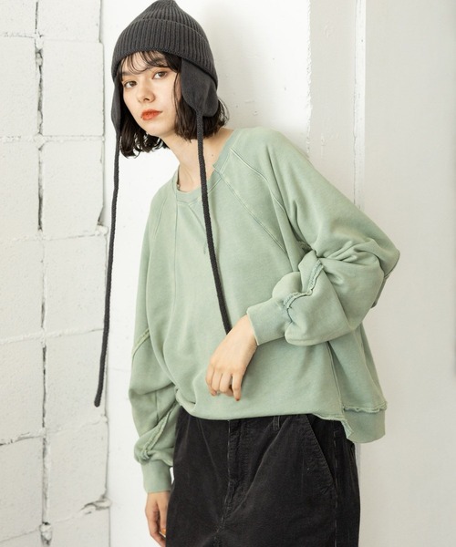 [niko and...] тренировочный cut and sewn LARGE слоновая кость женский 