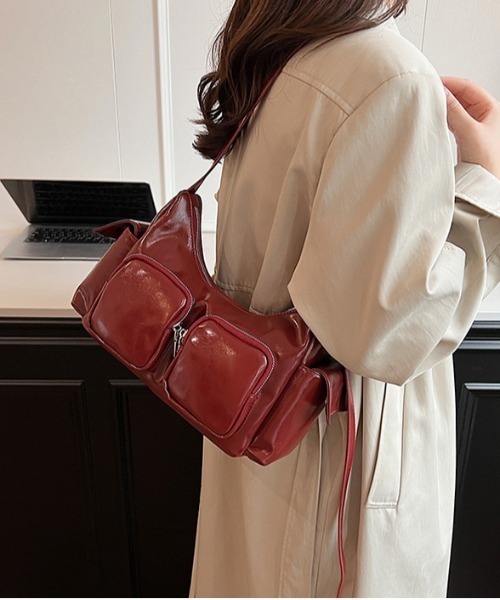 gossip!ロサンゼルス ショルダーバッグ バッグ Y2K 4ポケットワン