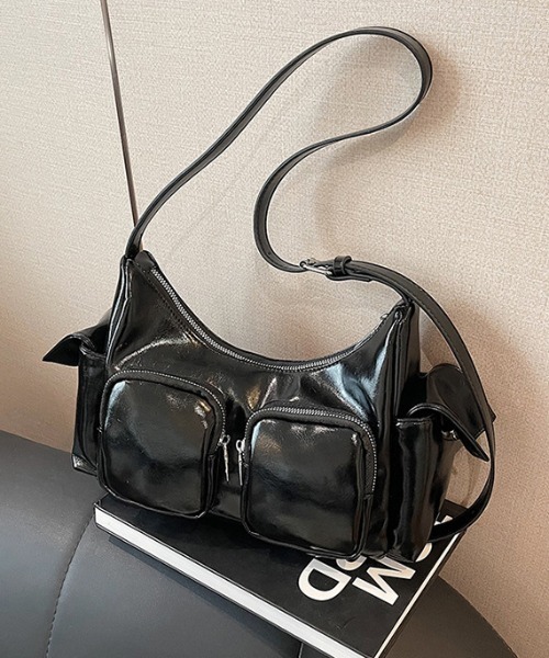 gossip!ロサンゼルス ショルダーバッグ バッグ Y2K 4ポケットワン