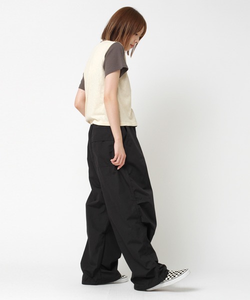 RNA（アールエヌエー） パンツ R4353 ニータックボリュームパンツ