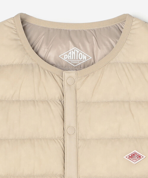 Danton（ダントン） ダウンジャケット M ベージュ系その他 レディース