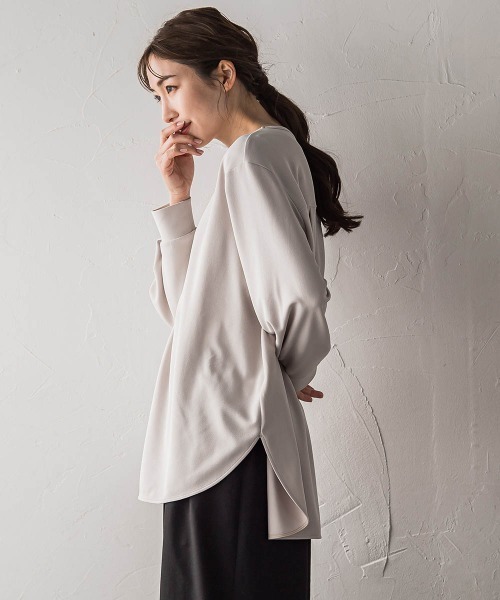 la.f tシャツ 「biyori」”シーンを選ばない”万能Tブラウス