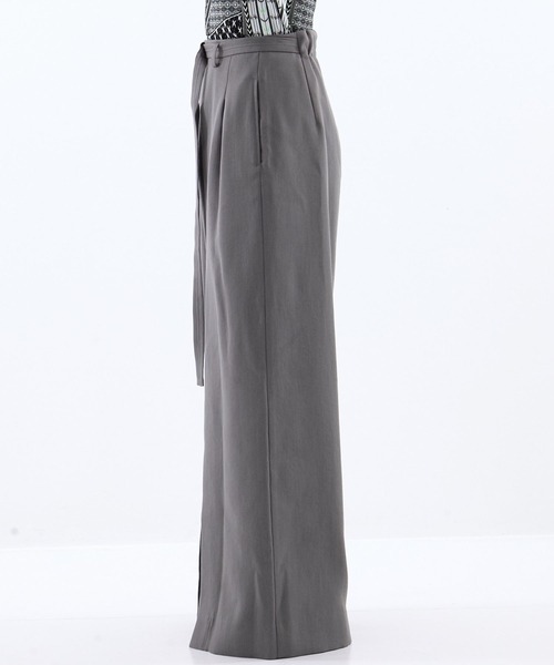 UJOH パンツ 「UJOH/ウジョー」「STUDIOUS別注」Slit Wide PNT