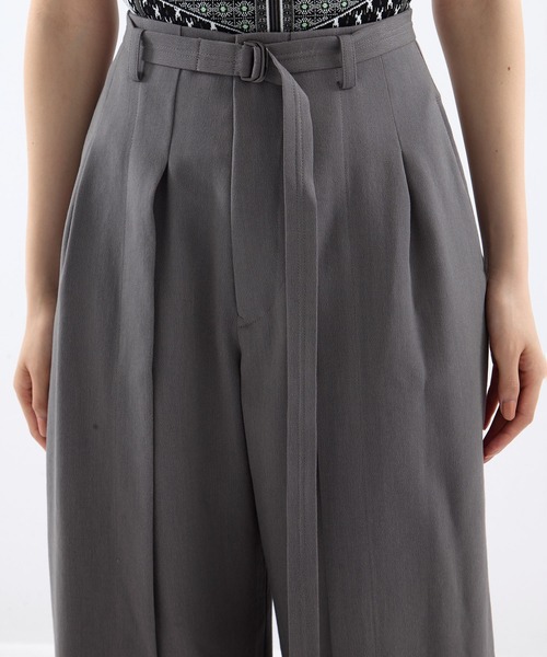 UJOH サイドスリットパンツ UJOH パンツ 「UJOH/ウジョー」「STUDIOUS別注」Slit Wide PNT